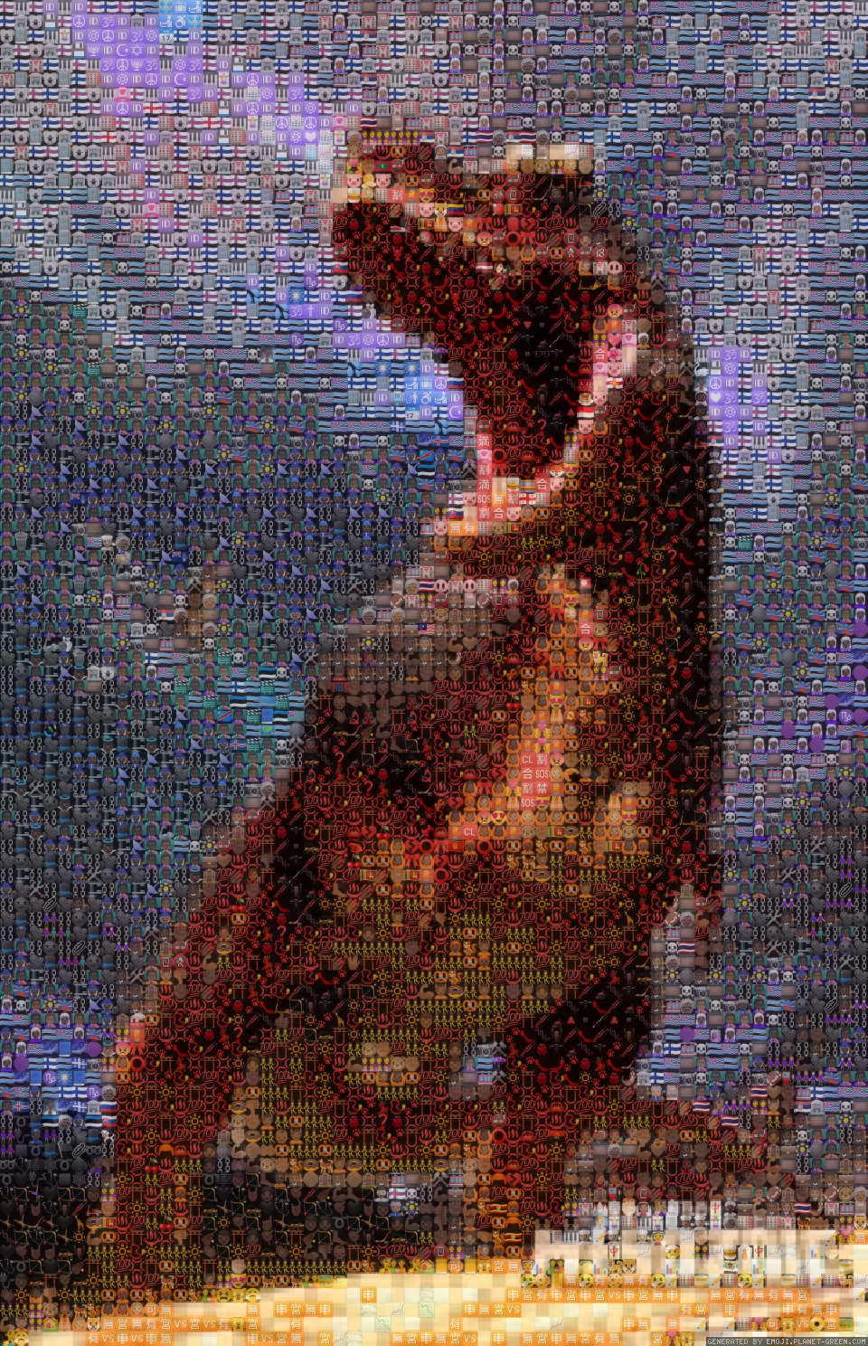 Tyrannosaurus Rex by Valentinosaurus | 🖼Emoji Mosaic🎉