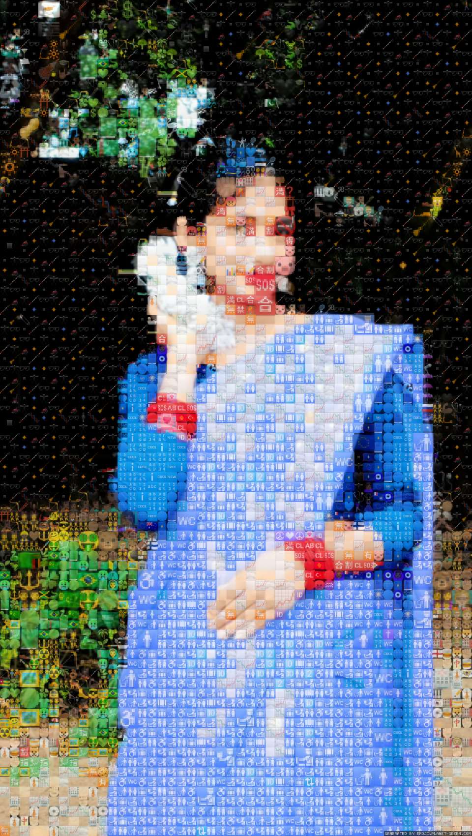 Sizuka by Sizuka | 🖼Emoji Mosaic🎉