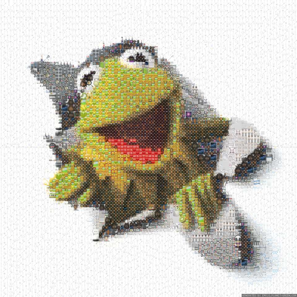Frog by Frog | 🖼Emoji Mosaic🎉