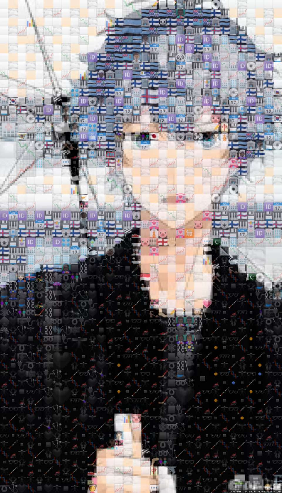 King by Sabir | 🖼Emoji Mosaic🎉