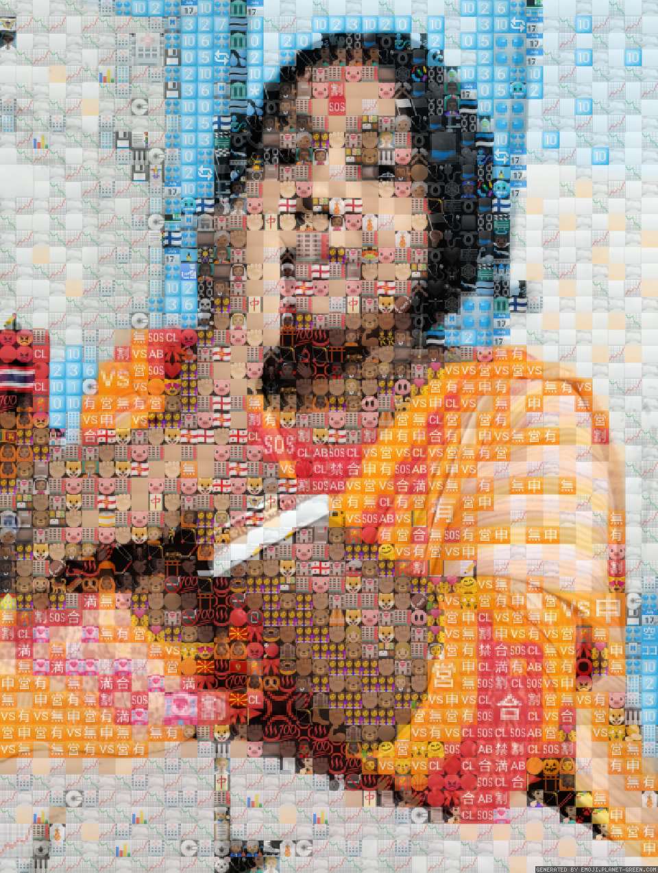 Anu by Ananya | 🖼Emoji Mosaic🎉
