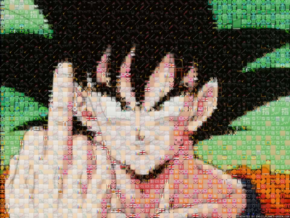 Goku by (No Name) | 🖼Emoji Mosaic🎉