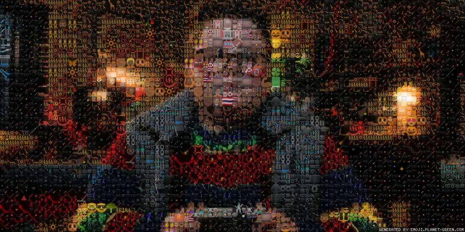 Delightful Derek by Stranger Things | 🖼Emoji Mosaic🎉