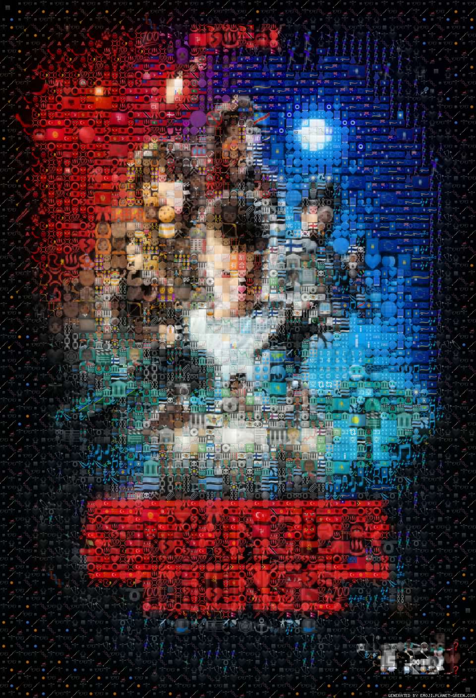 Season 1 by Stranger Things | 🖼Emoji Mosaic🎉