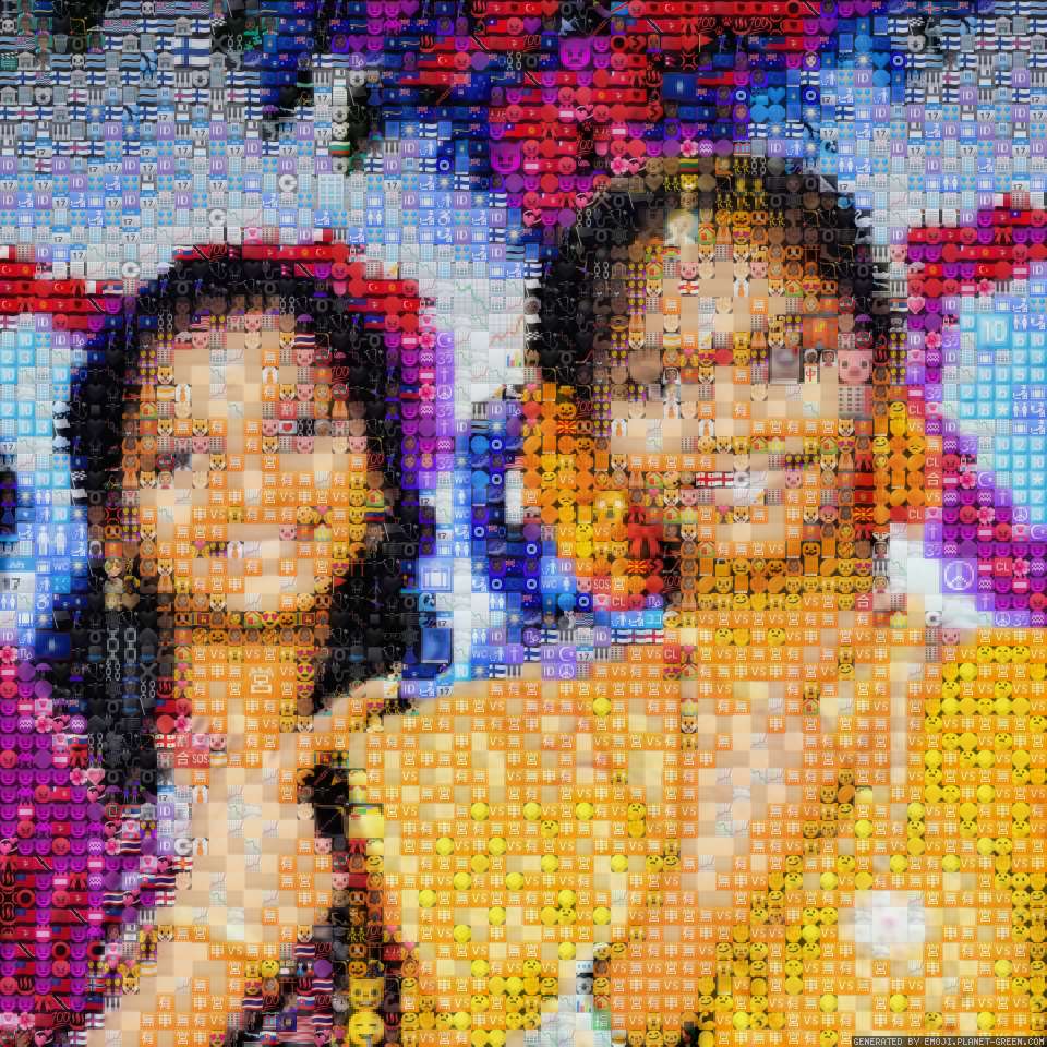 Besties by Mounika sanjana | 🖼Emoji Mosaic🎉