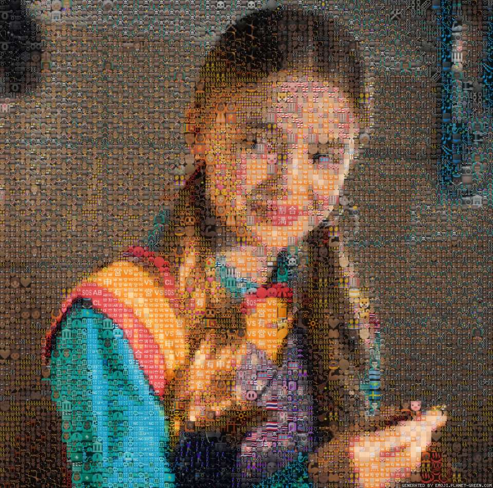 Holly Wheeler by Stranger Things | 🖼Emoji Mosaic🎉