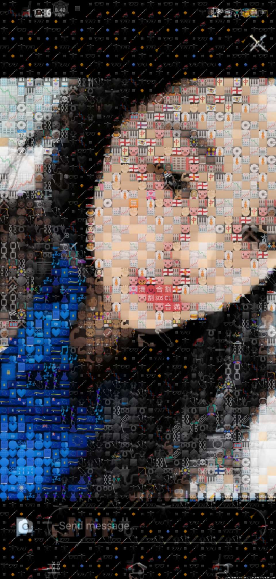 For the girl by Gj | 🖼Emoji Mosaic🎉