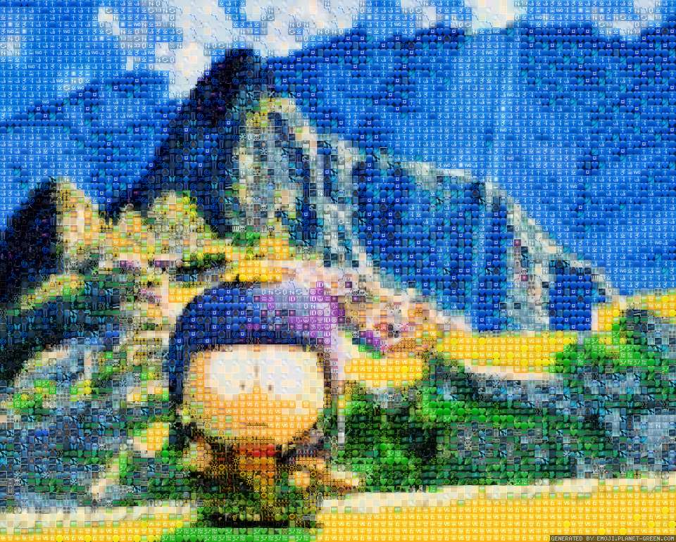 crag tukeder by hg | 🖼Emoji Mosaic🎉