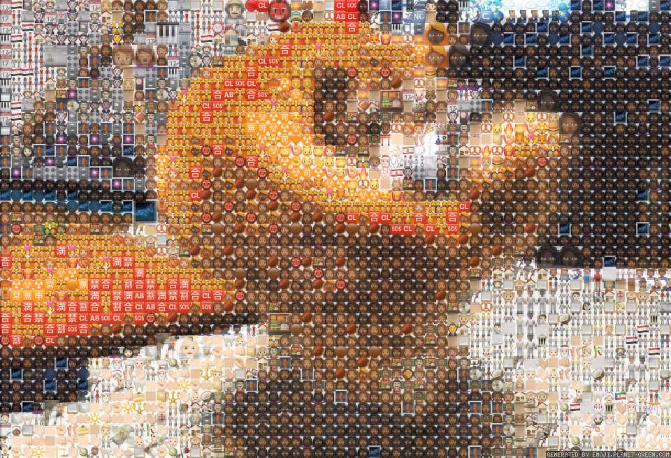 あああああ by 何を四天王 | 🖼Emoji Mosaic🎉
