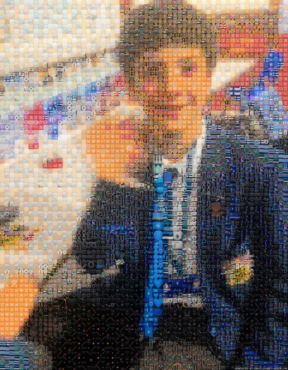 Random kid by Bella | 🖼Emoji Mosaic🎉