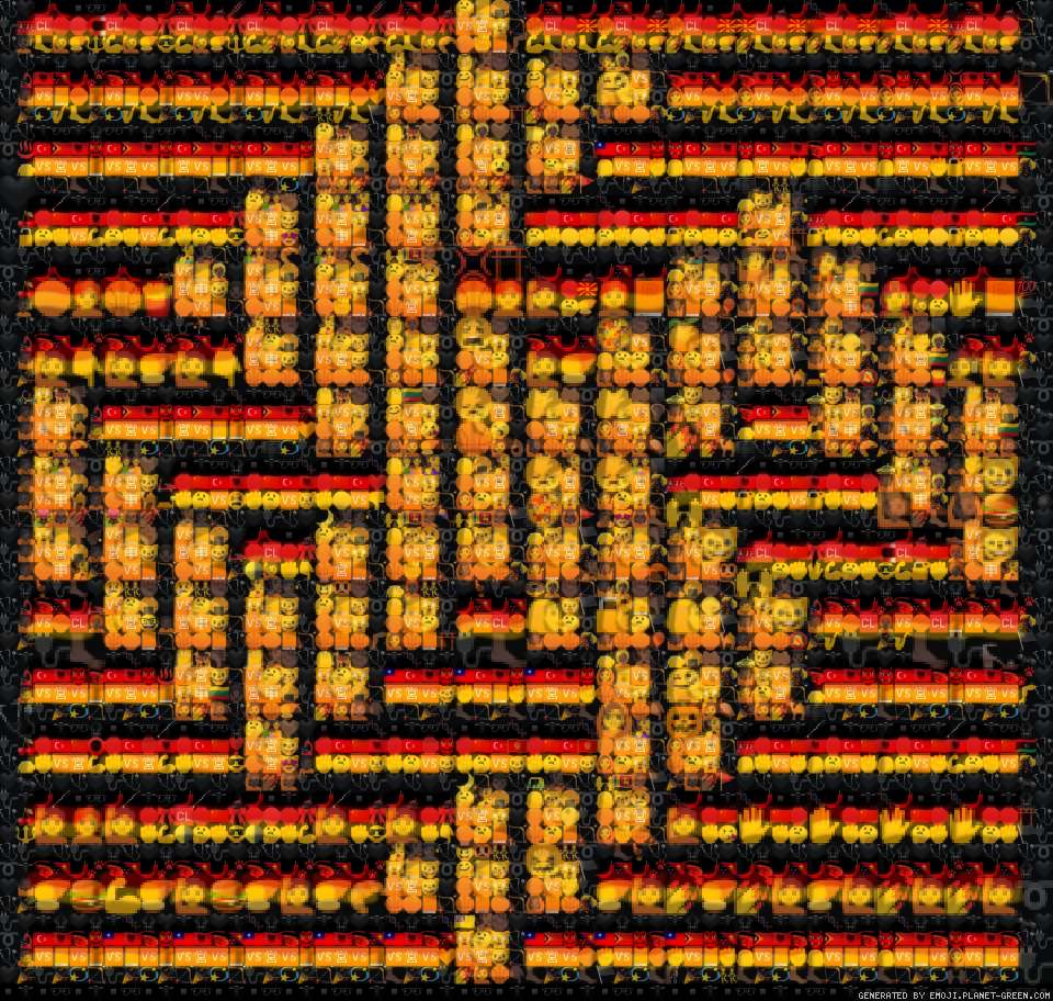 Old germany☠️ by Ahmet | 🖼Emoji Mosaic🎉