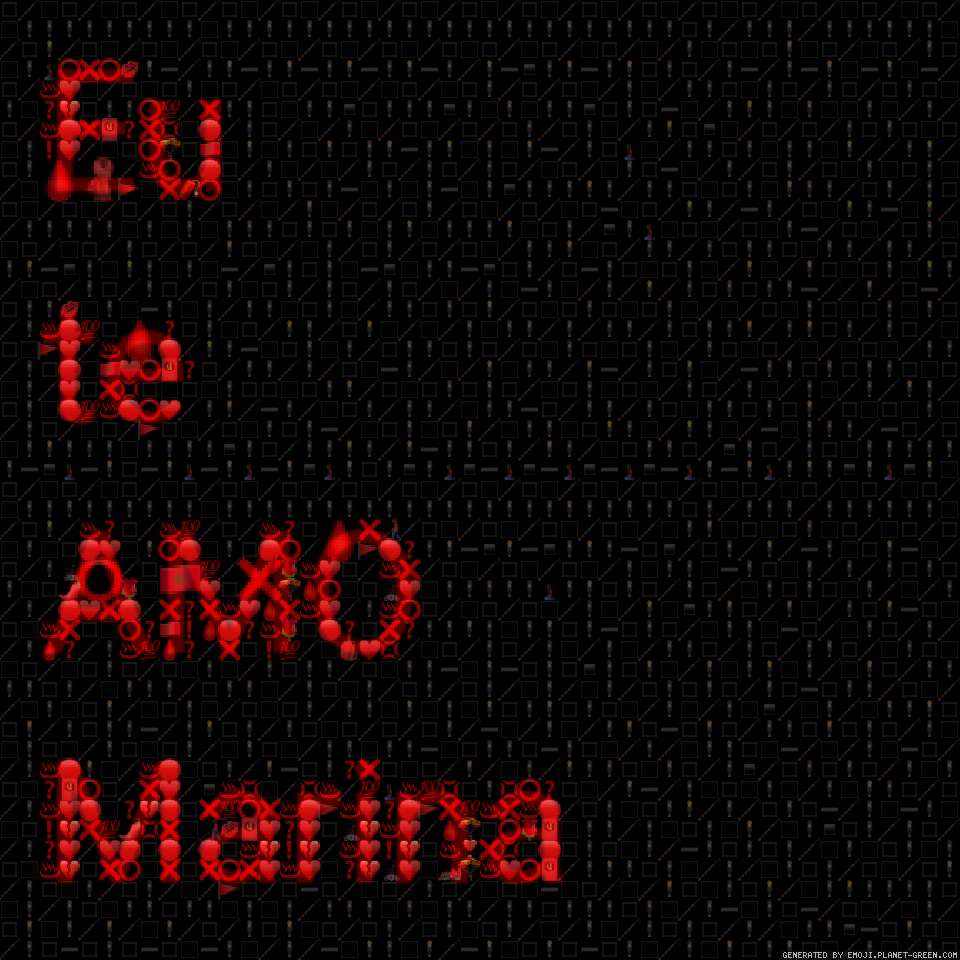 Te amo by Jp | 🖼Emoji Mosaic🎉