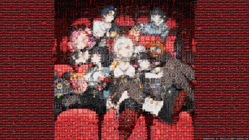 　 by ゲイニングスター | 🖼Emoji Mosaic🎉