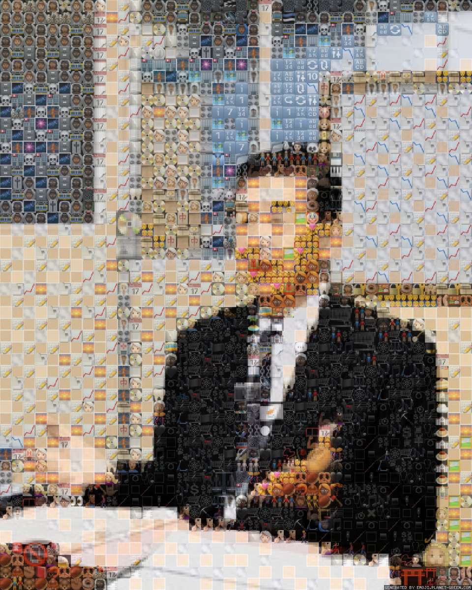 ゲホT by デデデの鬼太郎 | 🖼Emoji Mosaic🎉