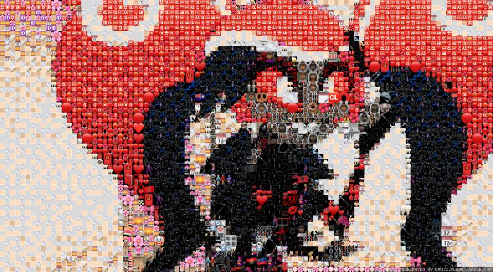 velvette mosaic emoji by (No Name) | 🖼Emoji Mosaic🎉