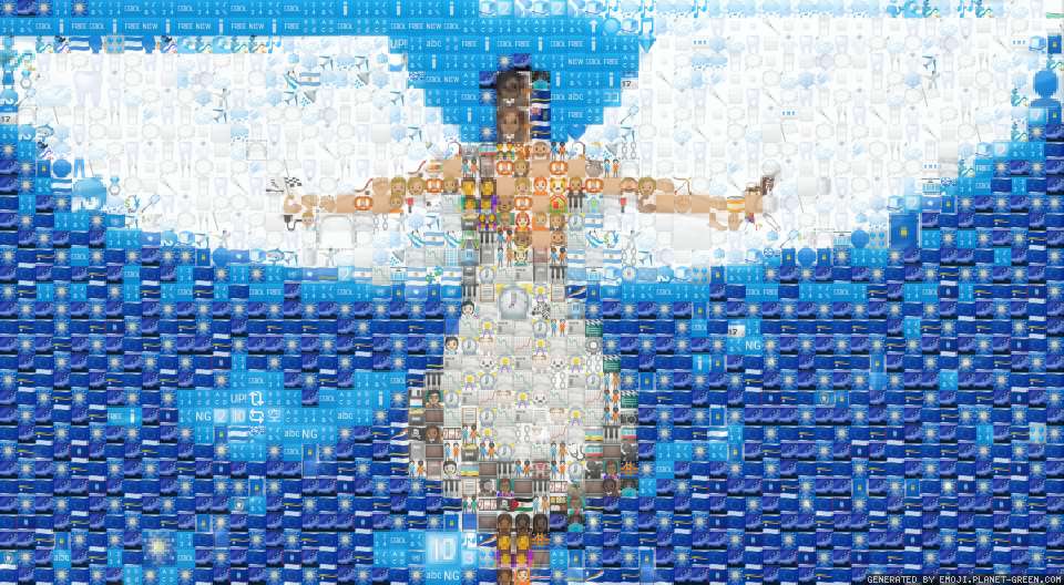 魔・打・尾 by 銀魂ファン | 🖼Emoji Mosaic🎉