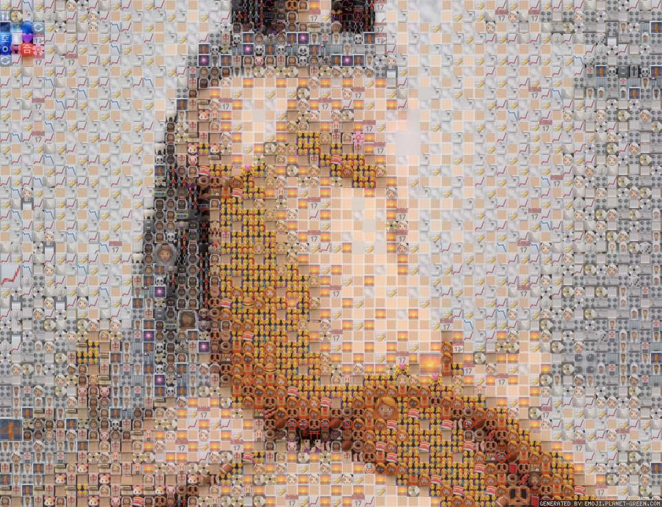 わかる人にはわかる by ゲイニングスター | 🖼Emoji Mosaic🎉