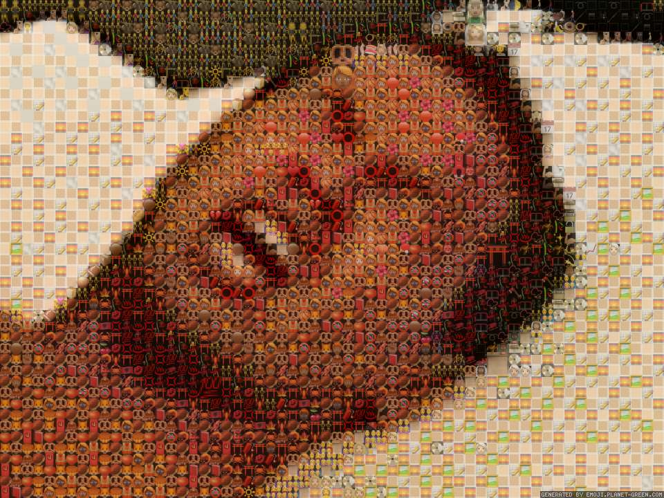 ジャパニーズ有名人 by Mr.Beast | 🖼Emoji Mosaic🎉